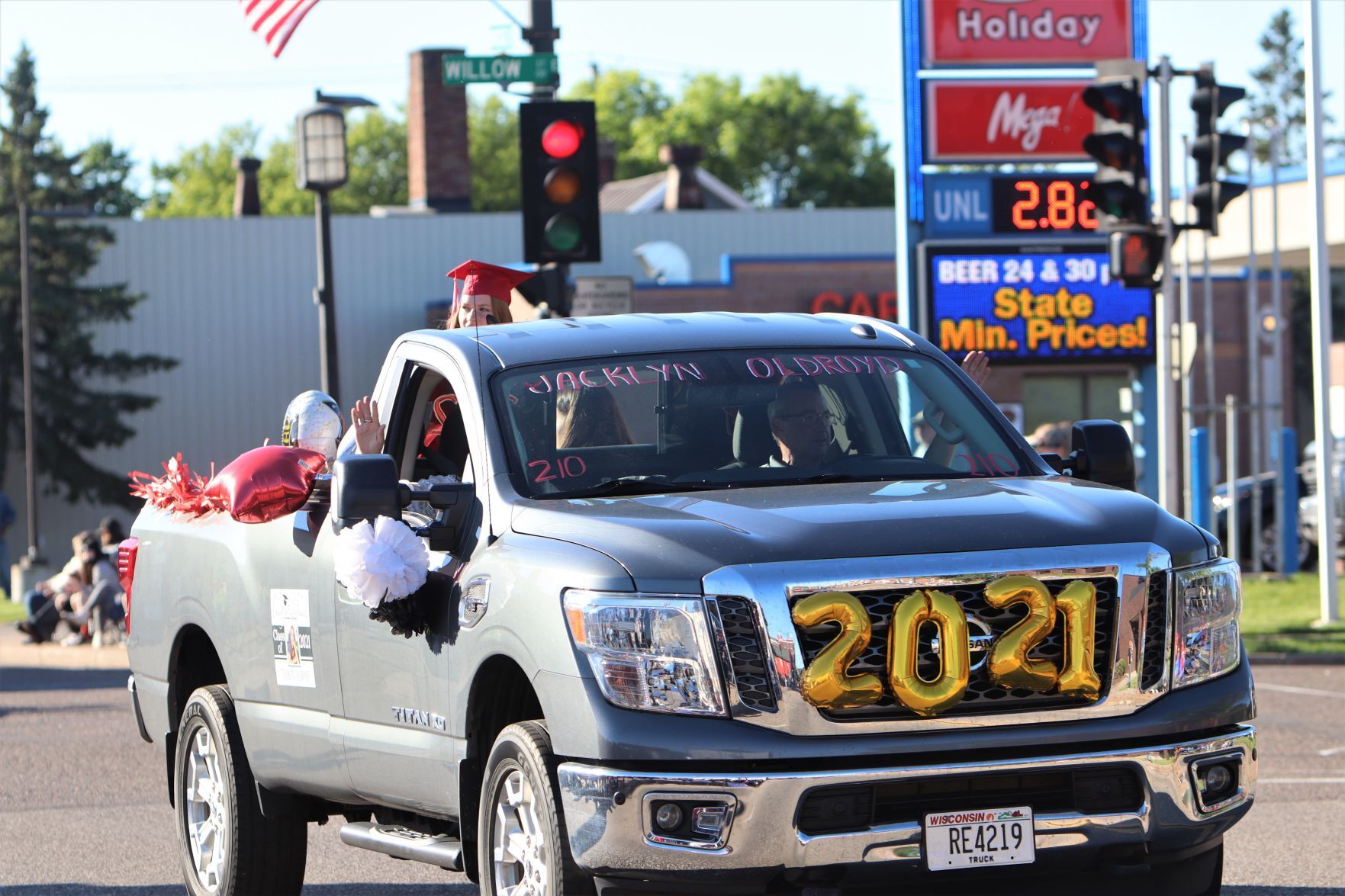 2021 Chippewa Falls High School Graduation Parade